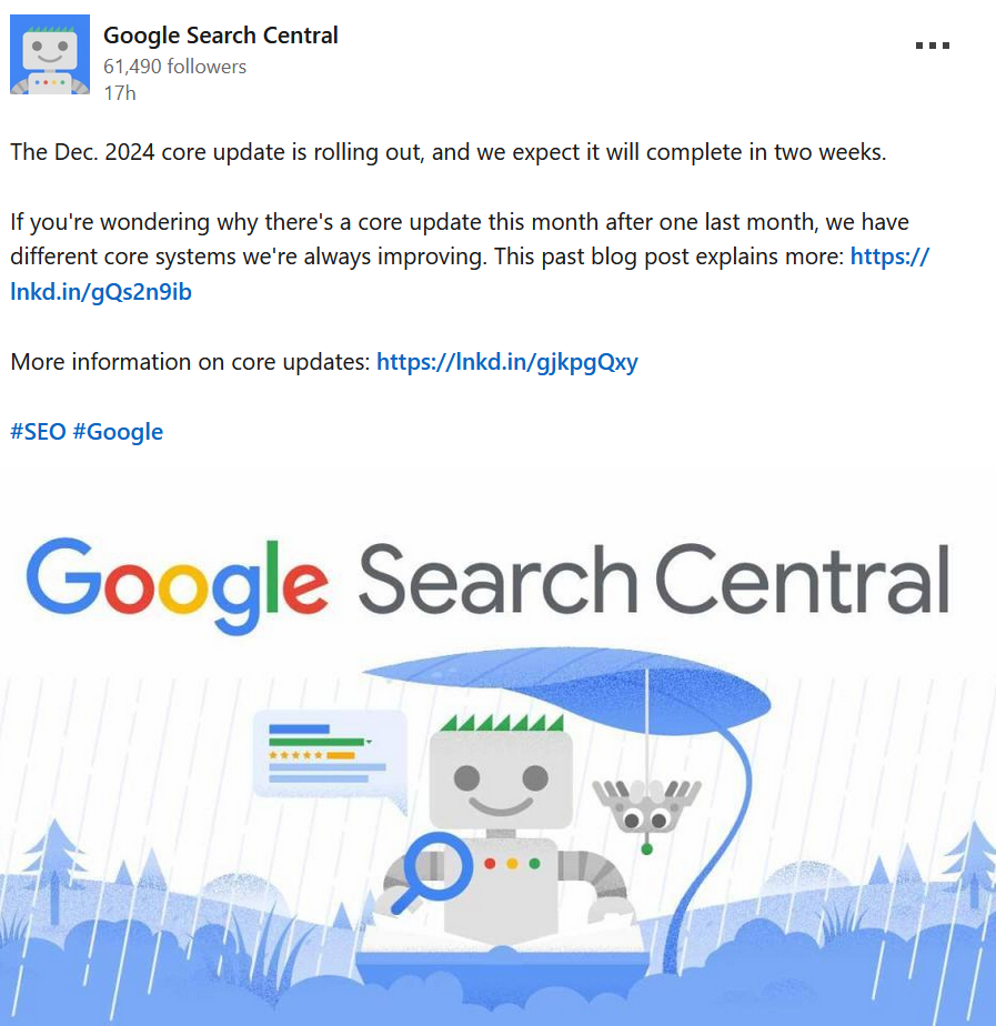 Core Update Google